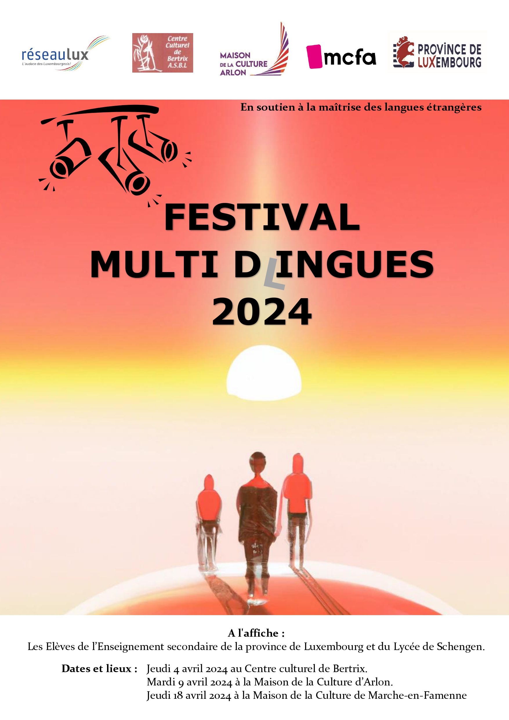affiche multi(l)dingues festival 2024