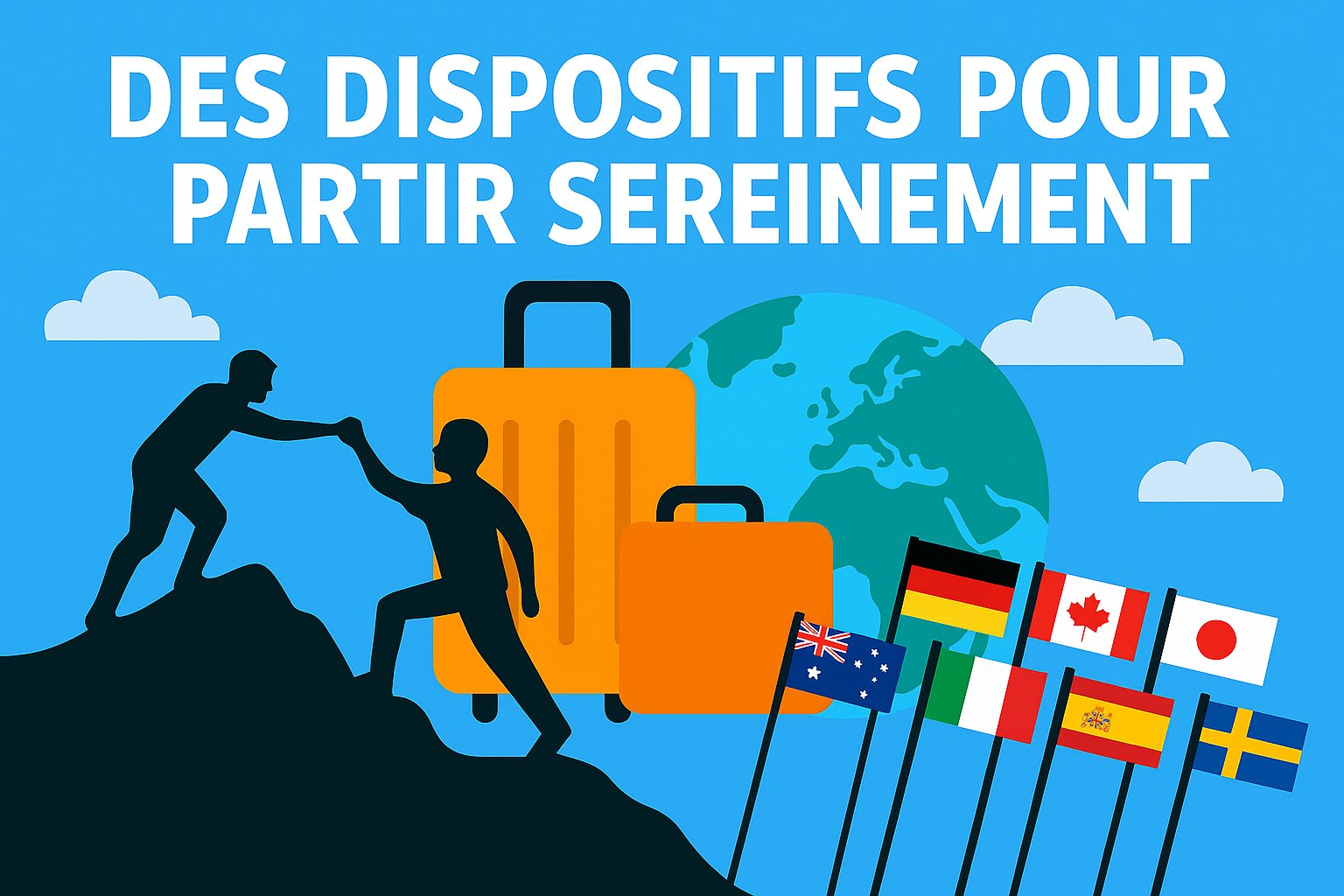 partir travailler aides